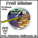 Profi Blinker Carbon X Professional - 1000 m-Spule -  Ø 0,138 mm